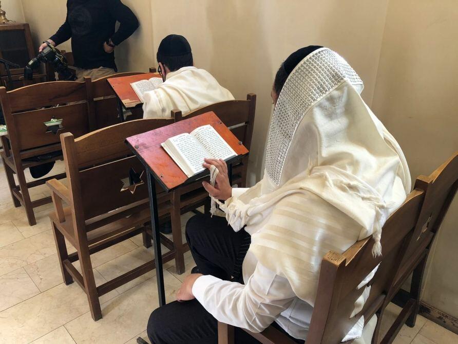 В Синагоге европейских евреев в Баку прошла церемония почтения памяти шехидов