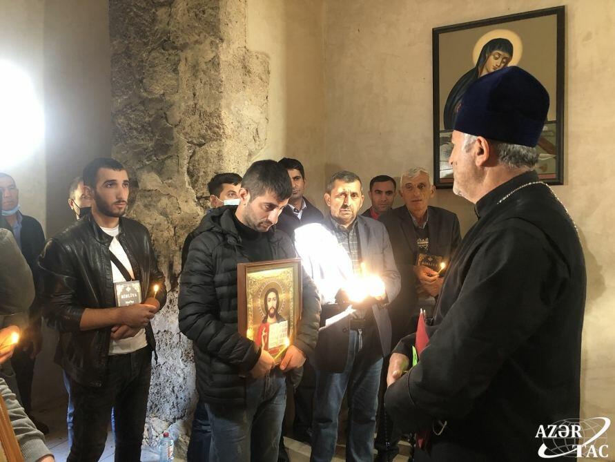 В Худавенгском монастыре в Кяльбяджаре почтили память шехидов