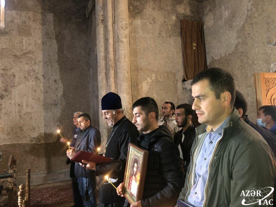 В Худавенгском монастыре в Кяльбяджаре почтили память шехидов