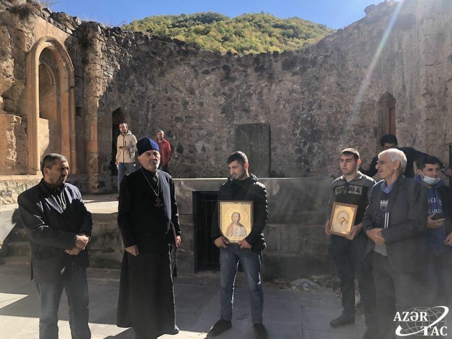 В Худавенгском монастыре в Кяльбяджаре почтили память шехидов