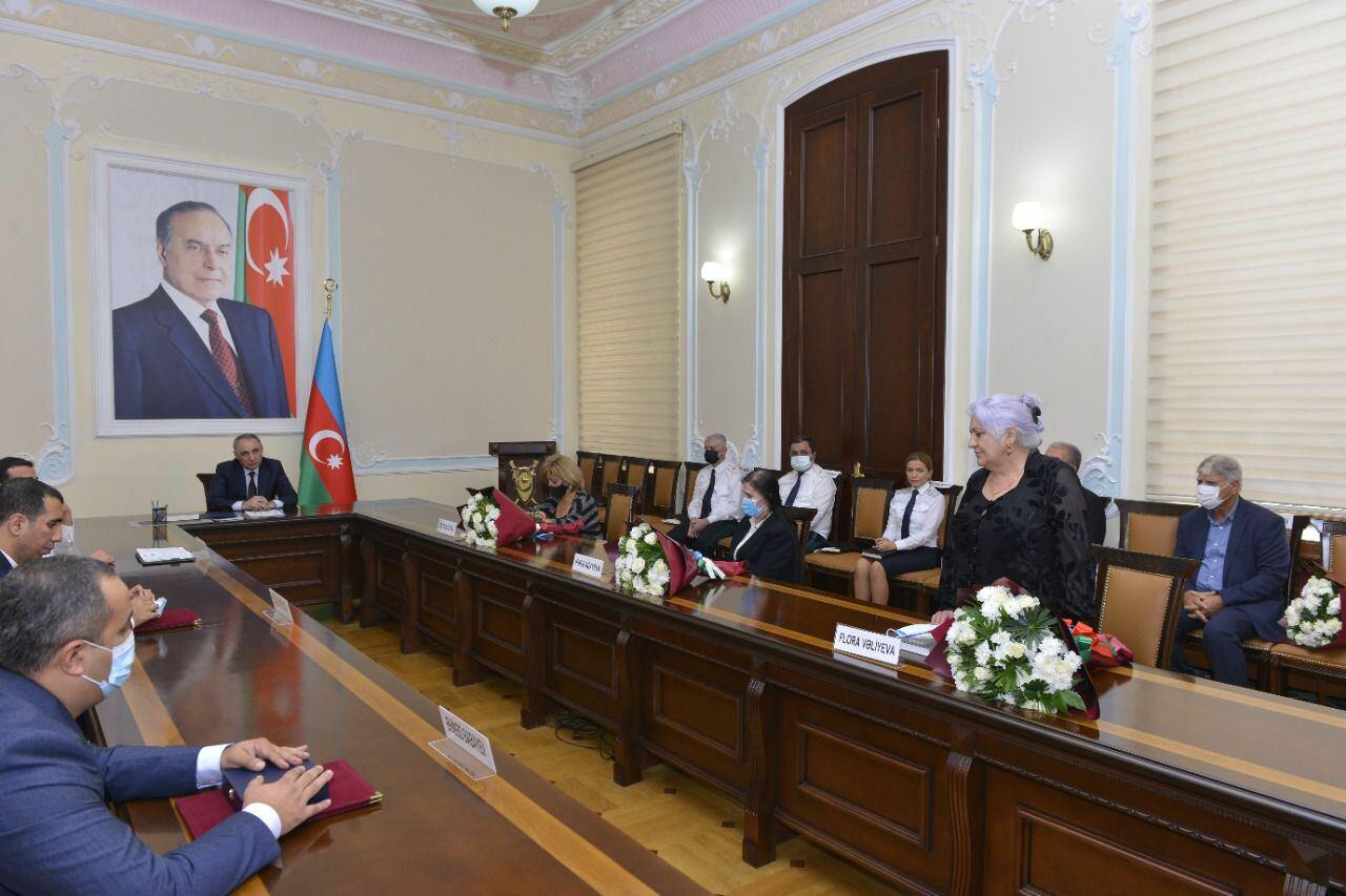 Baş Prokurorluqda şəhid ailələri ilə görüş keçirilib