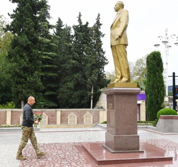 Президент Ильхам Алиев посетил Тертерский и Бардинский районы