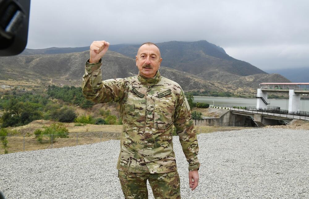 Президент Ильхам Алиев посетил Тертерский и Бардинский районы
