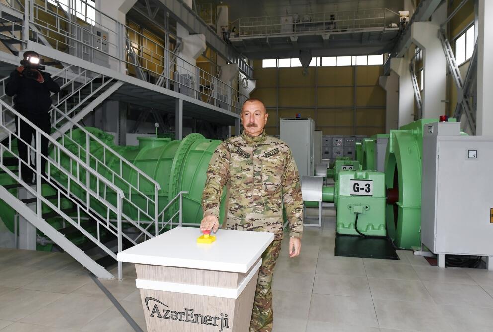 Президент Ильхам Алиев посетил Тертерский и Бардинский районы