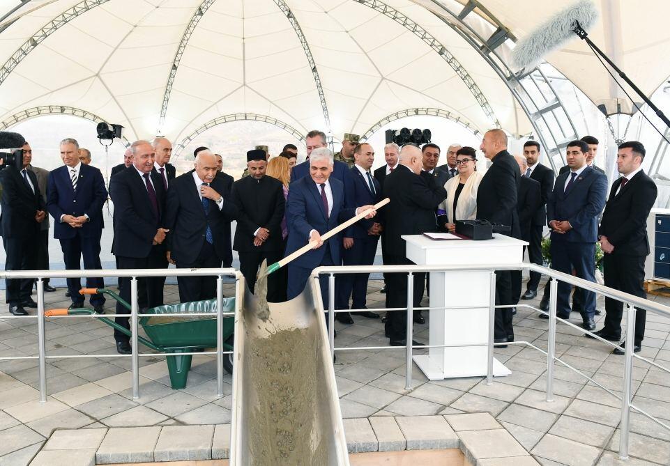 Президенту Ильхаму Алиеву представлен план развития города Джебраил