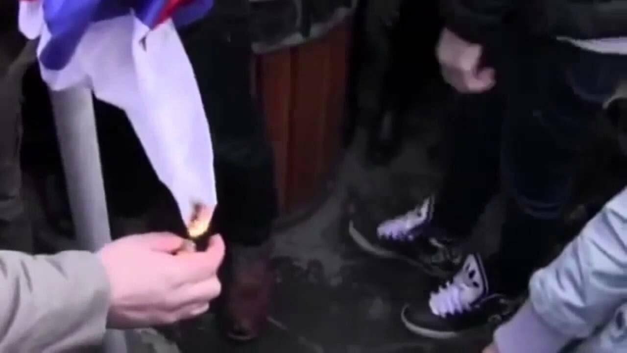 Русофобия в действии: