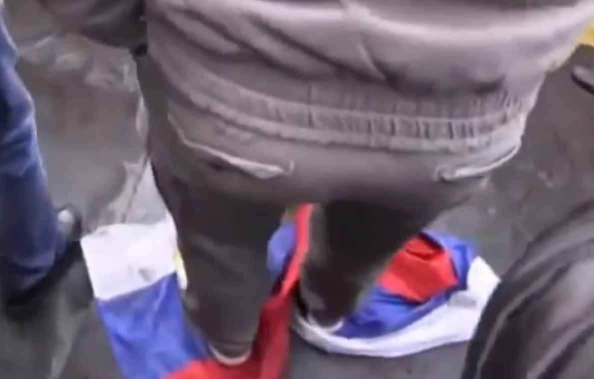 Русофобия в действии: