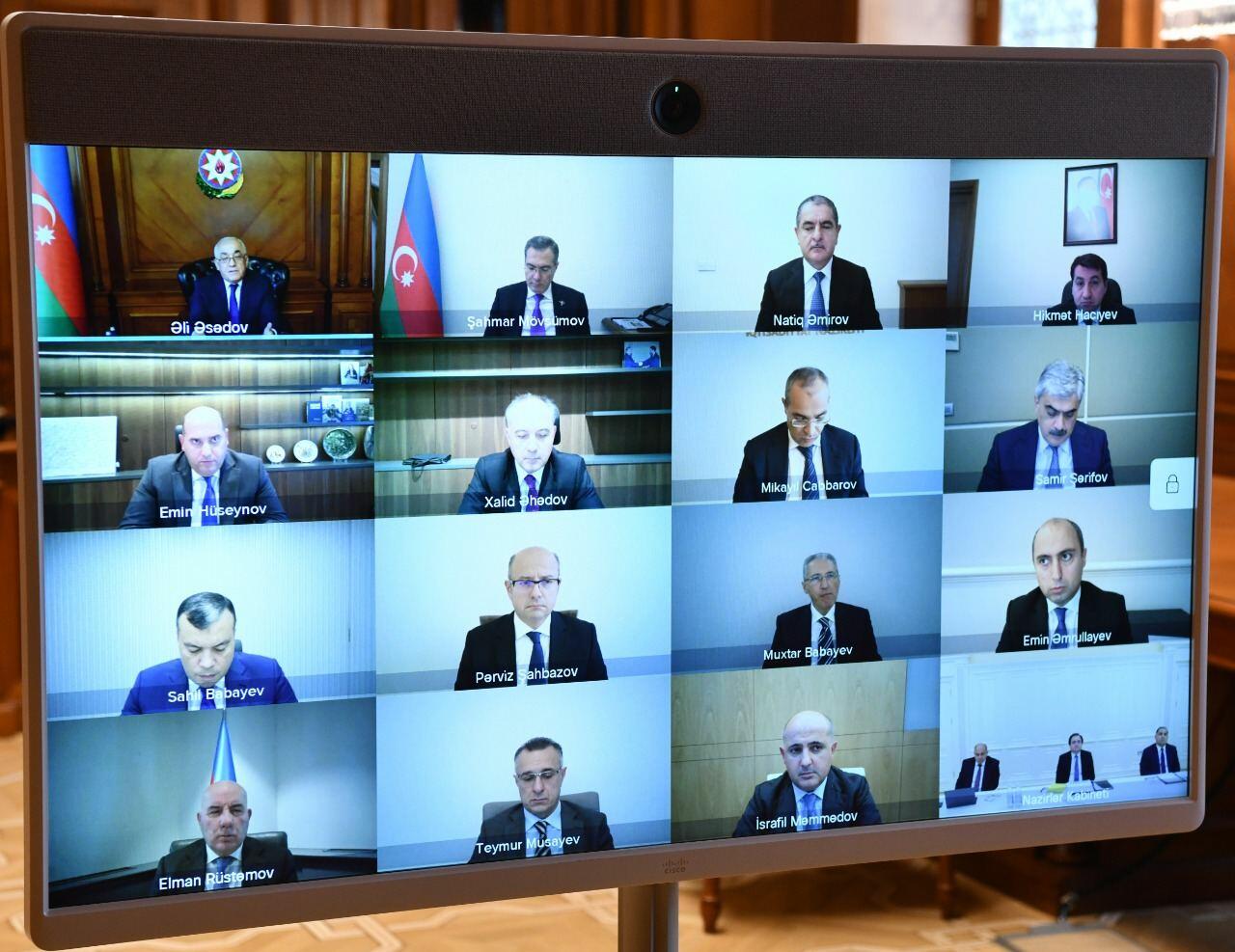 Состоялось очередное заседание Экономического совета Азербайджана