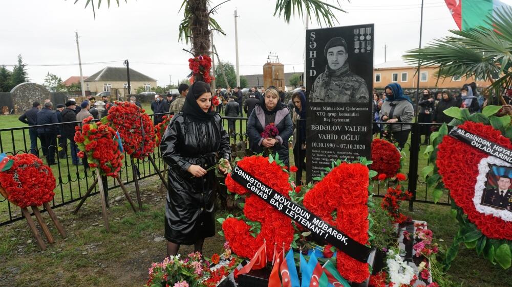 В Загатале почтили память шехидов Отечественной войны