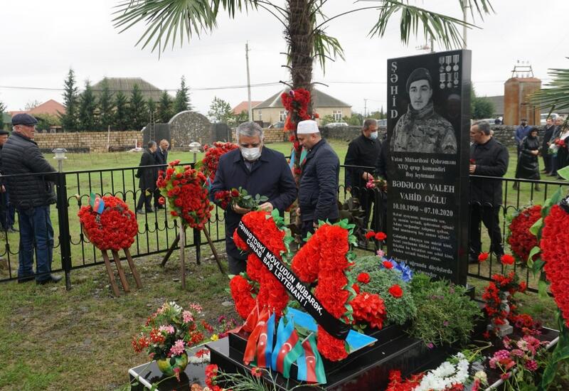 В Загатале почтили память шехидов Отечественной войны