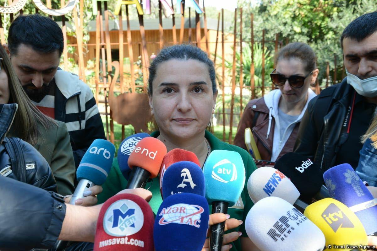 Первыми посетителями Бакинского зоопарка стали дети шехидов и воспитанники детдомов