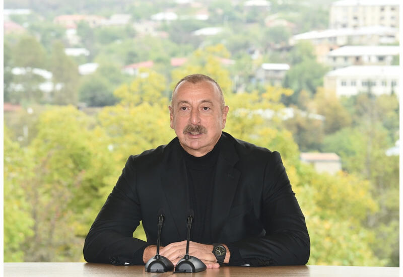 Президент Ильхам Алиев: Наверное, армянам надо переименовать министерство обороны Армении в министерство лжи