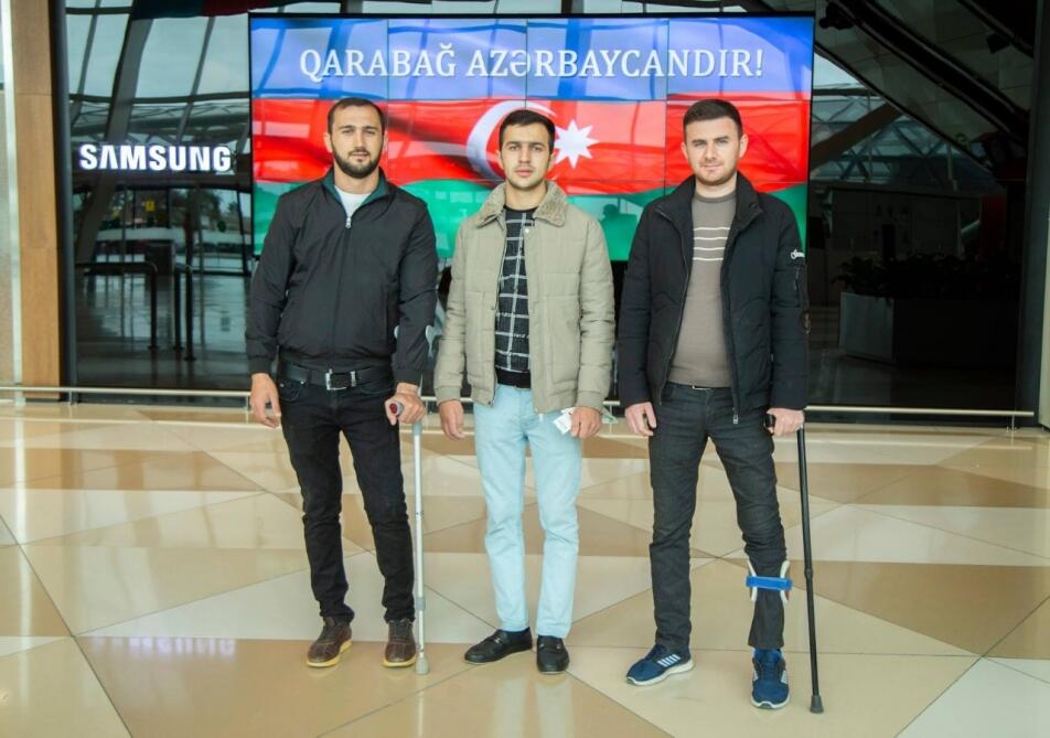 Фонд YAŞAT отправил на лечение в Турцию еще 4 ветеранов