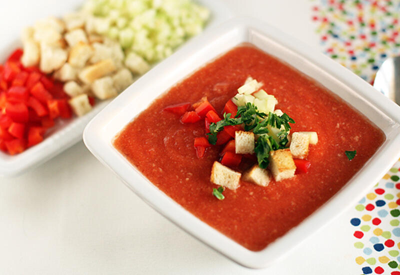 Классический андалузский гаспачо