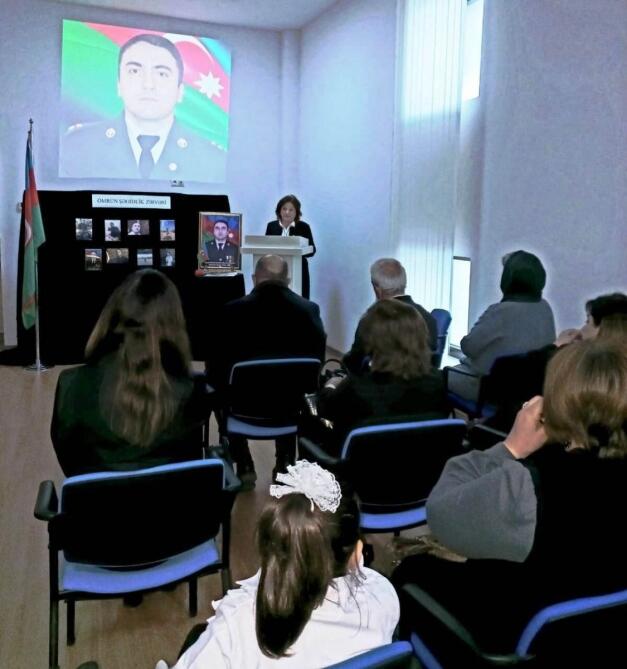 В Габале почтили память шехида Отечественной войны Агшина Энверли