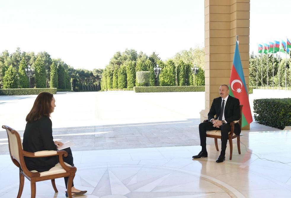 Хроника Победы: Интервью Президента Ильхама Алиева телеканалу France 24 от 14 октября 2020 года