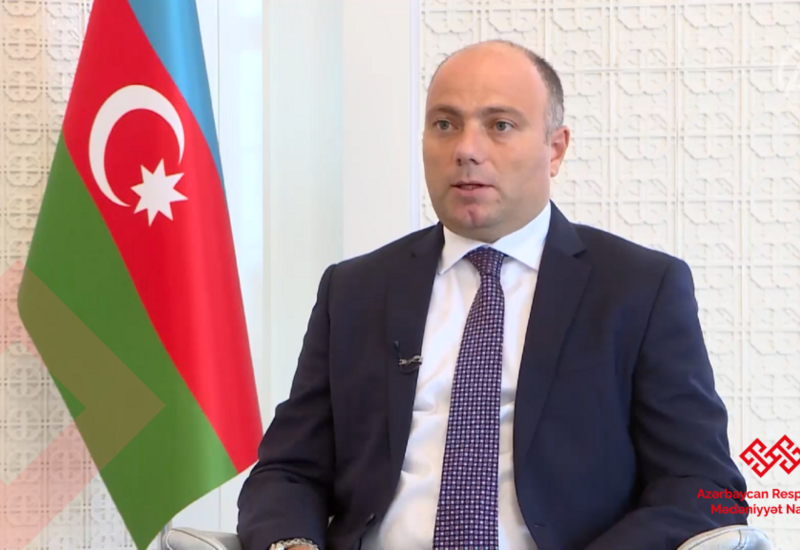 Mədəniyyət naziri Anar Kərimov “Anadolu” Agentliyinə müsahibə verib