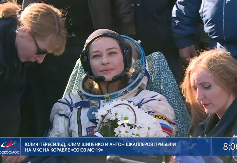 «Киноэкипажу» не разрешили забрать с МКС камеру