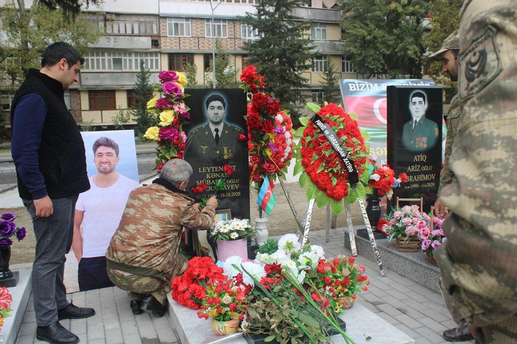 Mingəçevir Dövlət Universiteti şəhid məzun Kənan Abdullayevi anıb