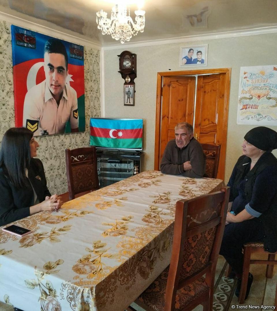 Депутат Севиль Микаилова провела встречу с семьями шехидов