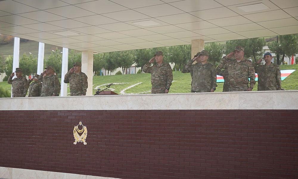 Закир Гасанов посетил новосозданную воинскую часть коммандос