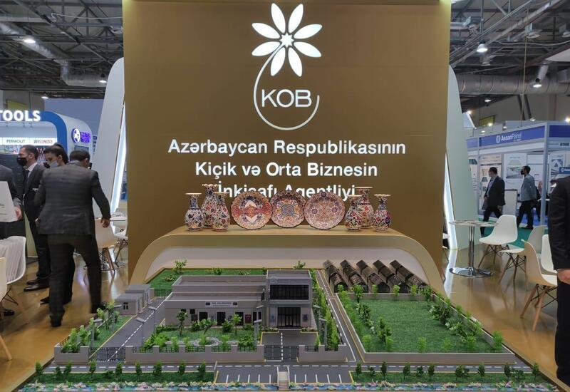 Агентство по развитию МСБ представлено специальным стендом на выставке Rebuild Karabakh в Баку