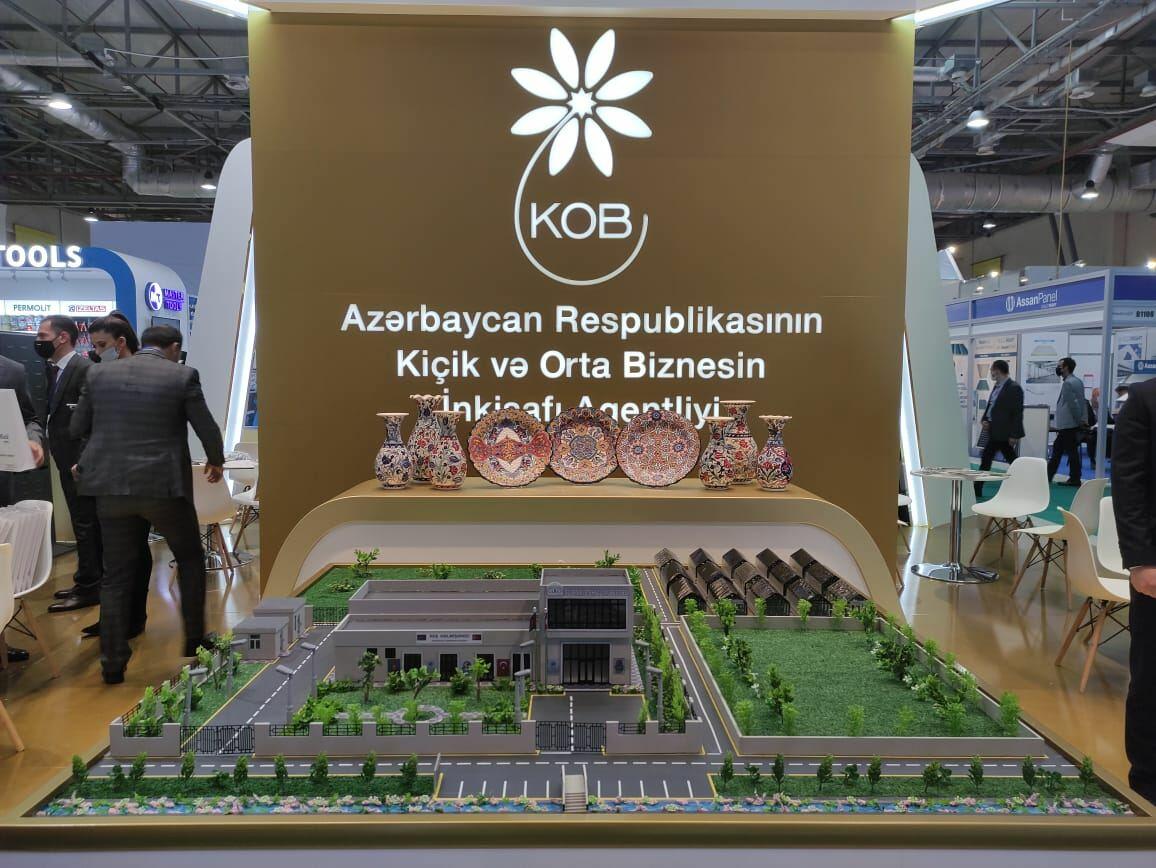 Агентство по развитию МСБ представлено специальным стендом на выставке Rebuild Karabakh в Баку