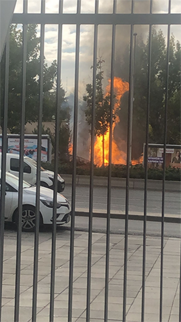 В Анкаре произошел взрыв