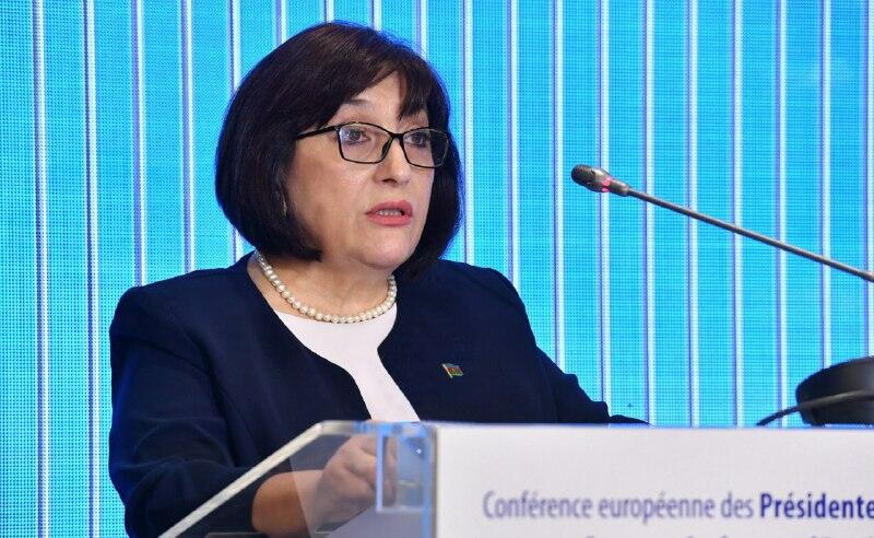Сахиба Гафарова выступила на Европейской конференции председателей парламентов
