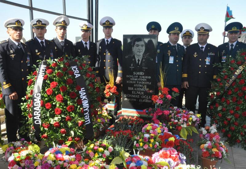 Ələt qəsəbəsində Şəhid İbrahimov Elnurun anım mərasimi keçirilib
