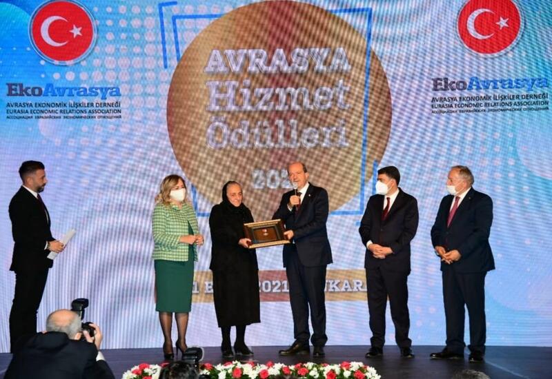 Генерал-майор Полад Гашимов посмертно удостоен награды “Avrasya Hizmеt Ödülü"