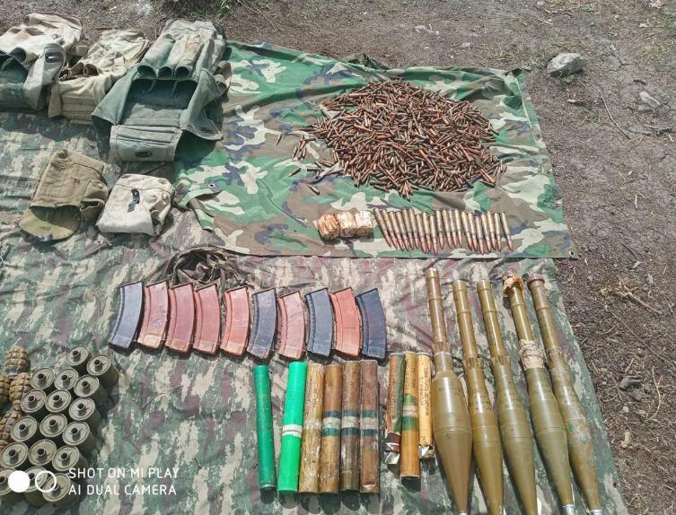 В ГПС Азербайджана назвали количество мин и боеприпасов, обнаруженных на освобожденных приграничных территориях