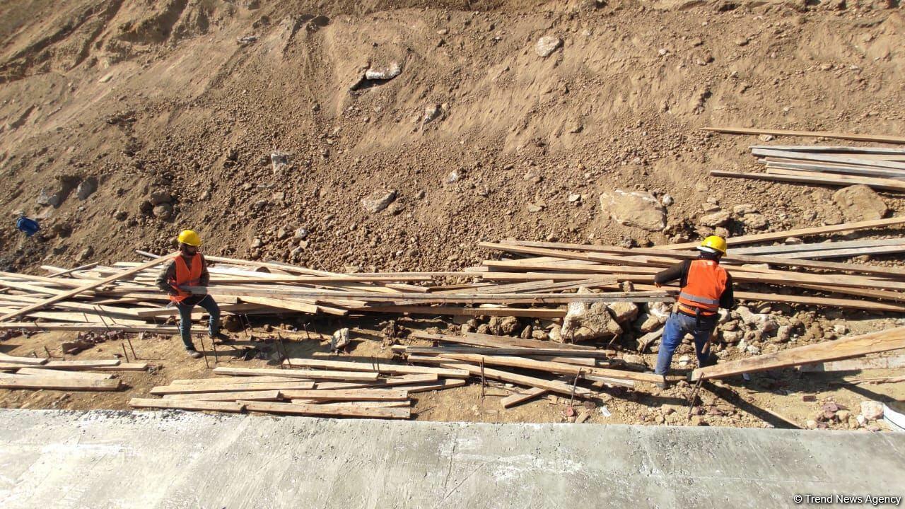 Обнародована текущая ситуация на оползневом участке в Бадамдаре