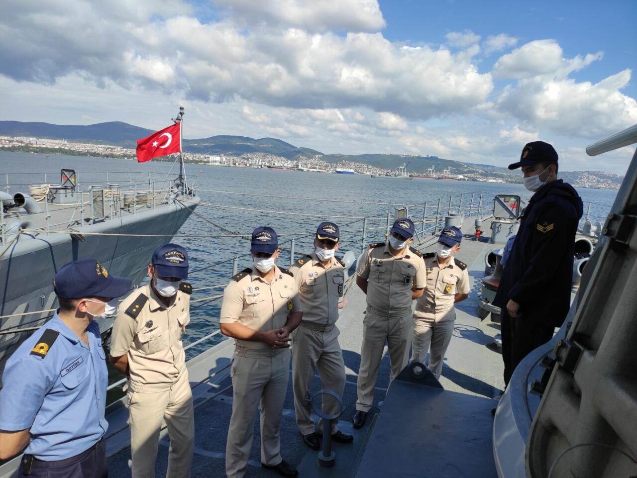 Офицеры ВМС Азербайджана успешно прошли курс стажировки в Турции