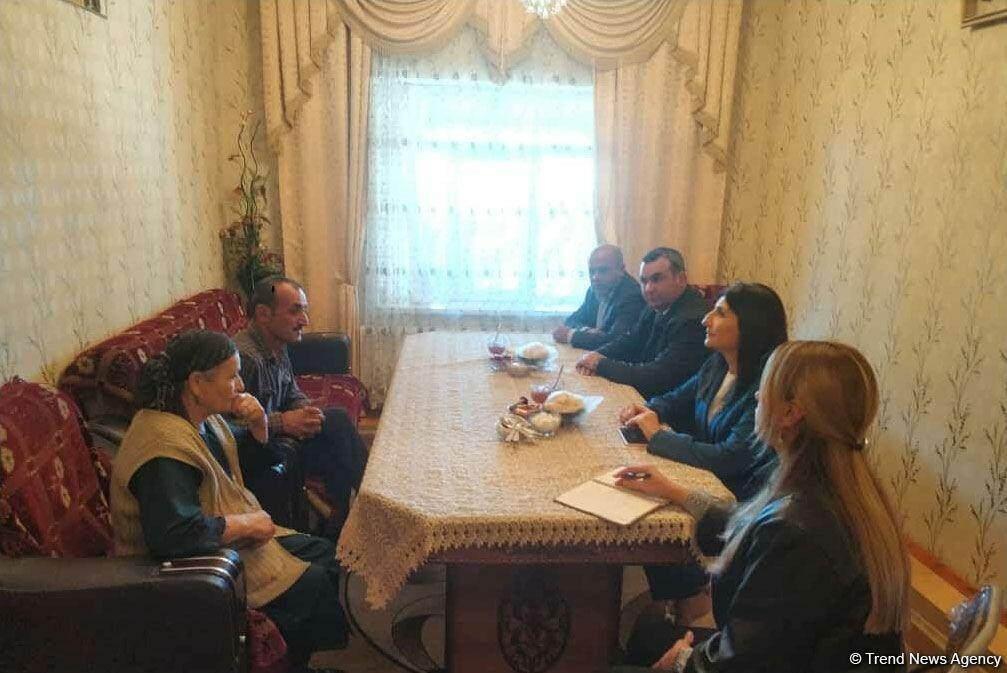 Депутат Севиль Микаилова встретилась с семьями шехидов в Хачмазе