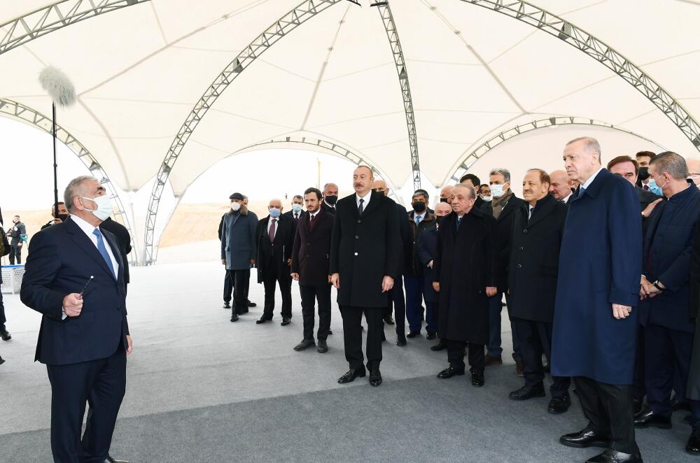 Президенты Азербайджана и Турции заложили фундамент Зангезурского коридора