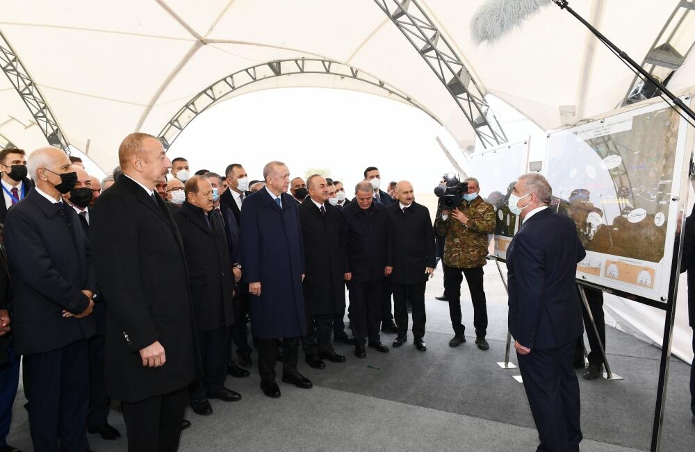 Президенты Азербайджана и Турции заложили фундамент Зангезурского коридора