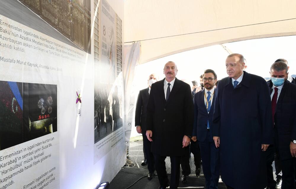 Президенты Азербайджана и Турции заложили фундамент Агропарка Dost в Зангиланском районе