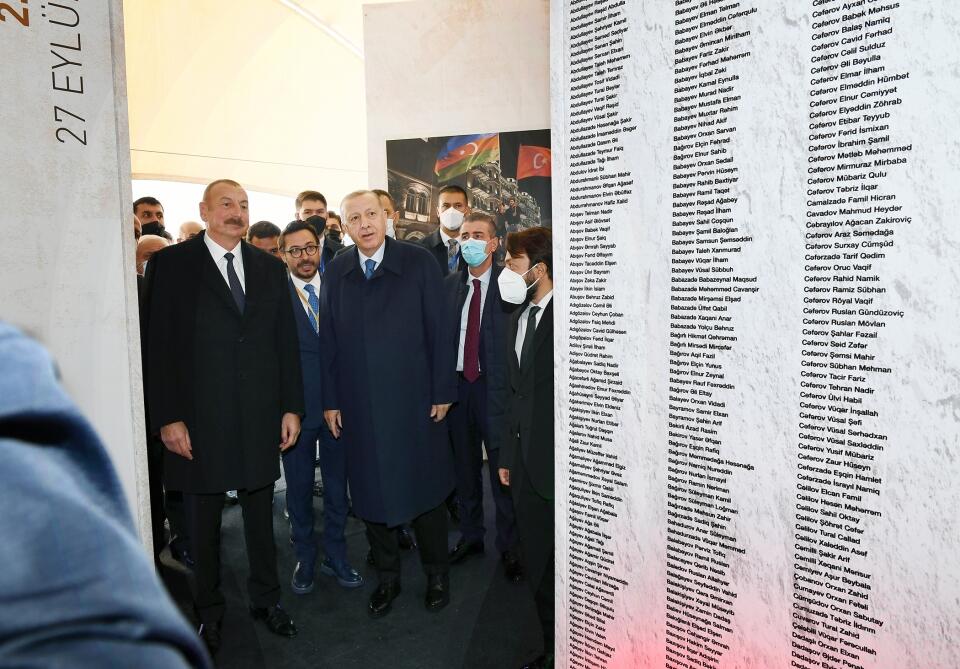 Президенты Азербайджана и Турции заложили фундамент Агропарка Dost в Зангиланском районе
