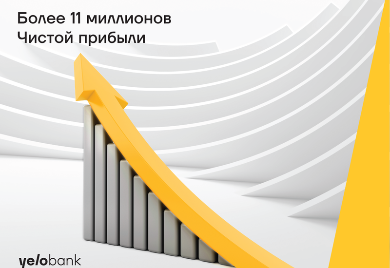 Активы Yelo Bank увеличились на 105 миллионов