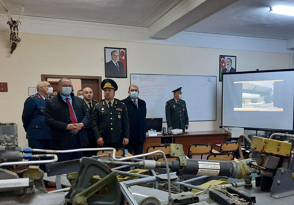 Представители Университета национальной обороны Турции побывали в специальных военно-учебных заведениях Азербайджана