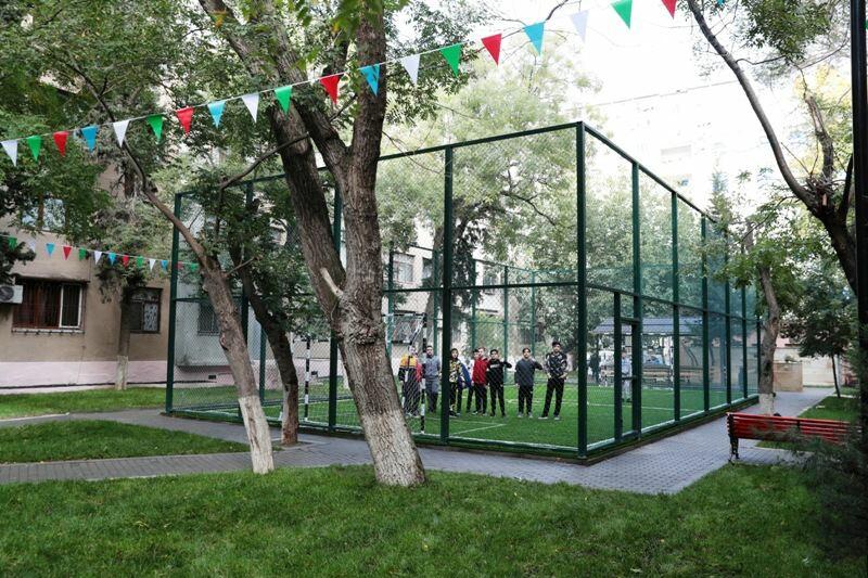 В рамках проекта «Наш двор» в Баку благоустроен очередной двор