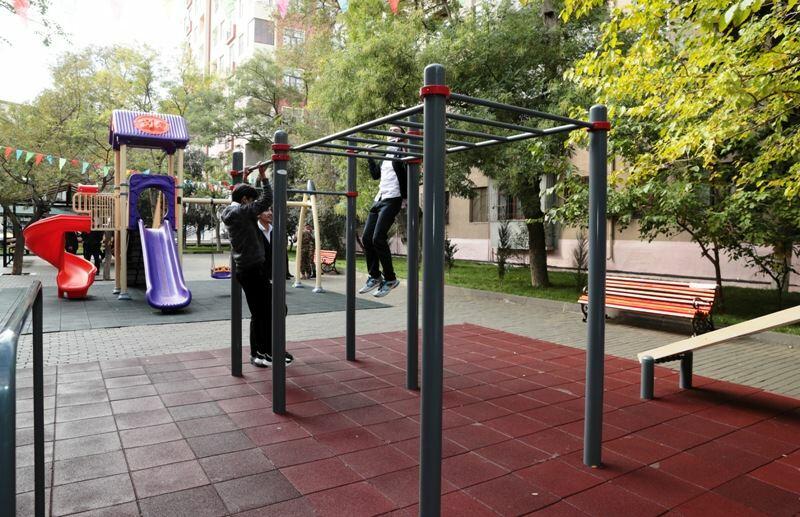 В рамках проекта «Наш двор» в Баку благоустроен очередной двор