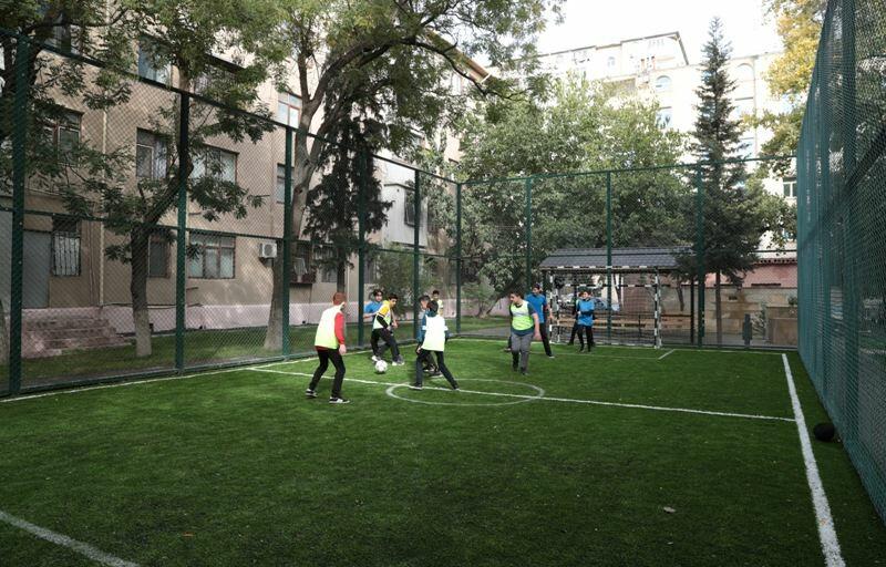 В рамках проекта «Наш двор» в Баку благоустроен очередной двор