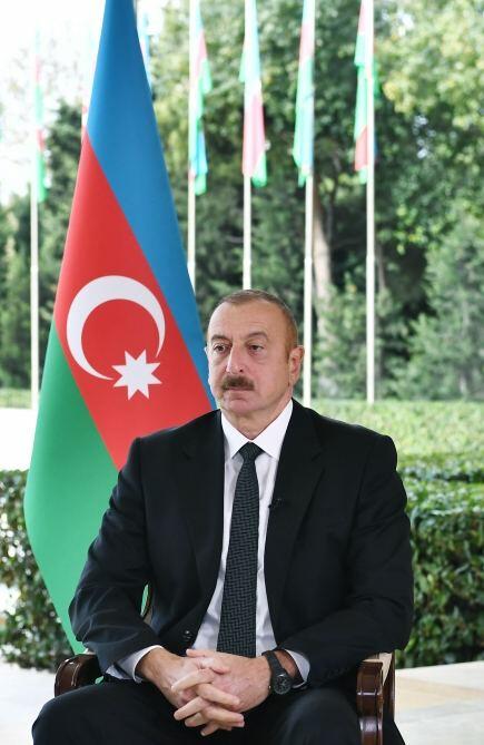 Zəfər xronikası 28 oktyabr 2020-ci il: Prezident İlham Əliyev Rusiyanın İnterfaks agentliyinə müsahibə verib