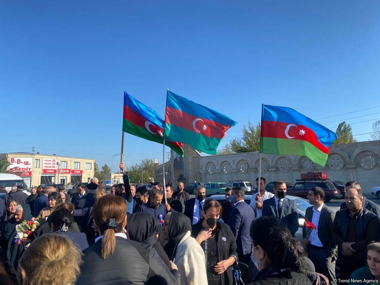 В Барде почтили память жертв армянского террора
