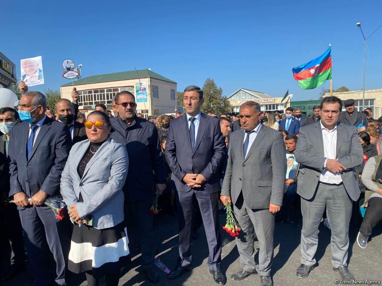 В Барде почтили память жертв армянского террора