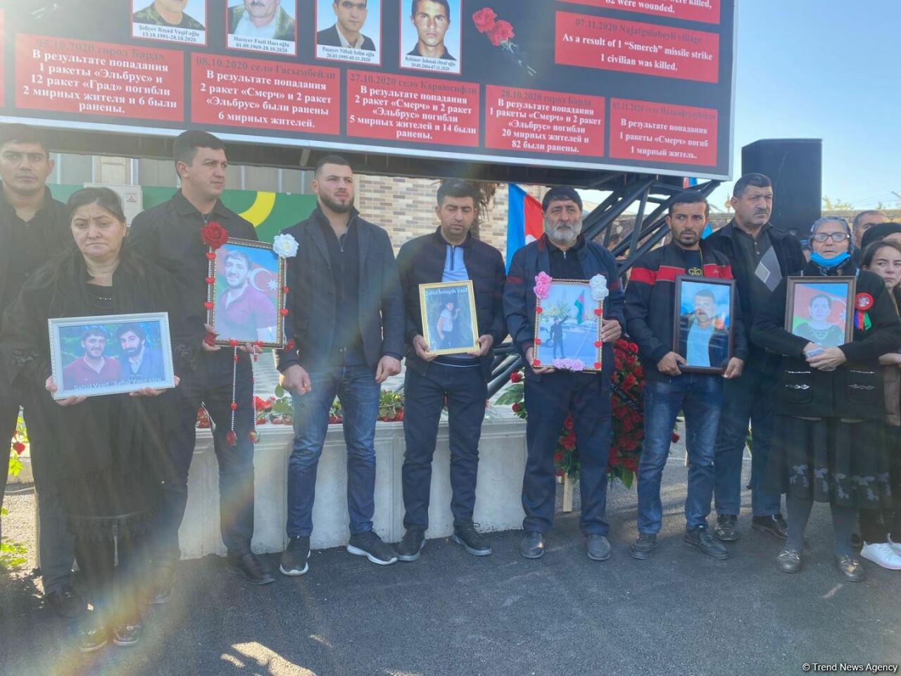 В Барде почтили память жертв армянского террора
