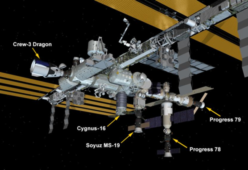 Астронавты NASA прибыли на МКС