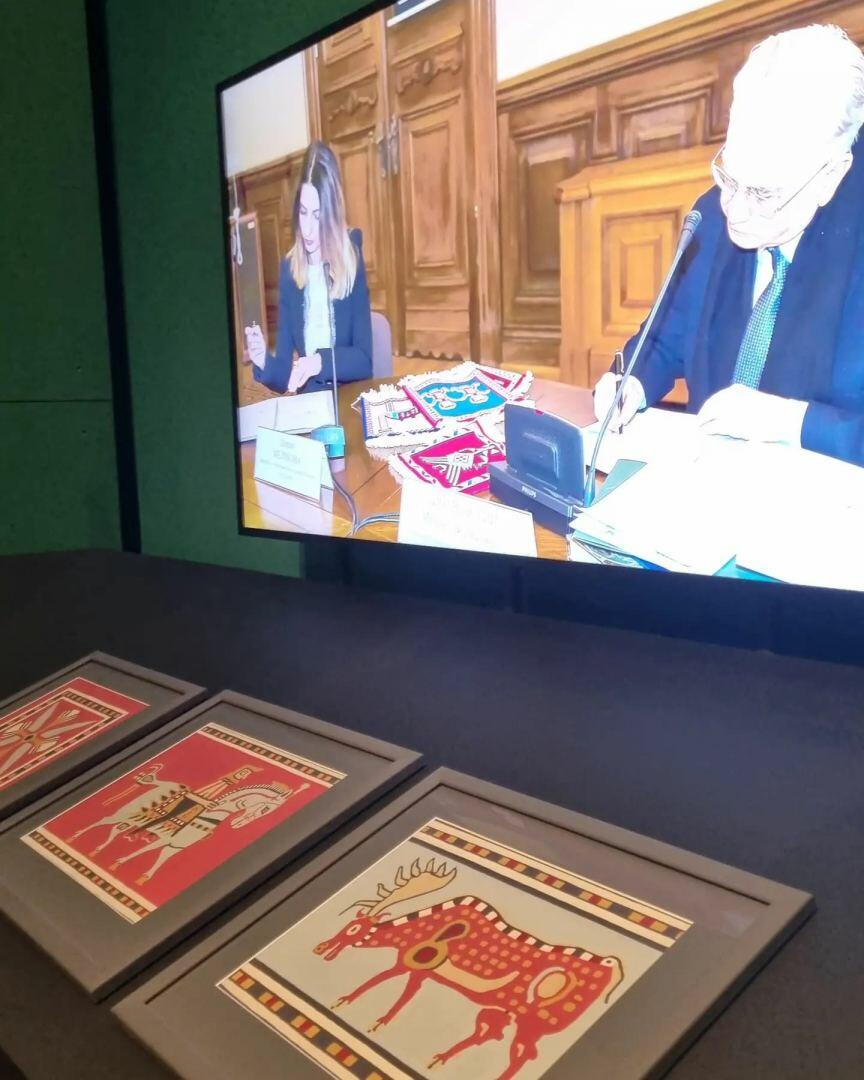 Эрмитаж и Азербайджанский музей ковра представили уникальную инклюзивную экспозицию в Санкт-Петербурге